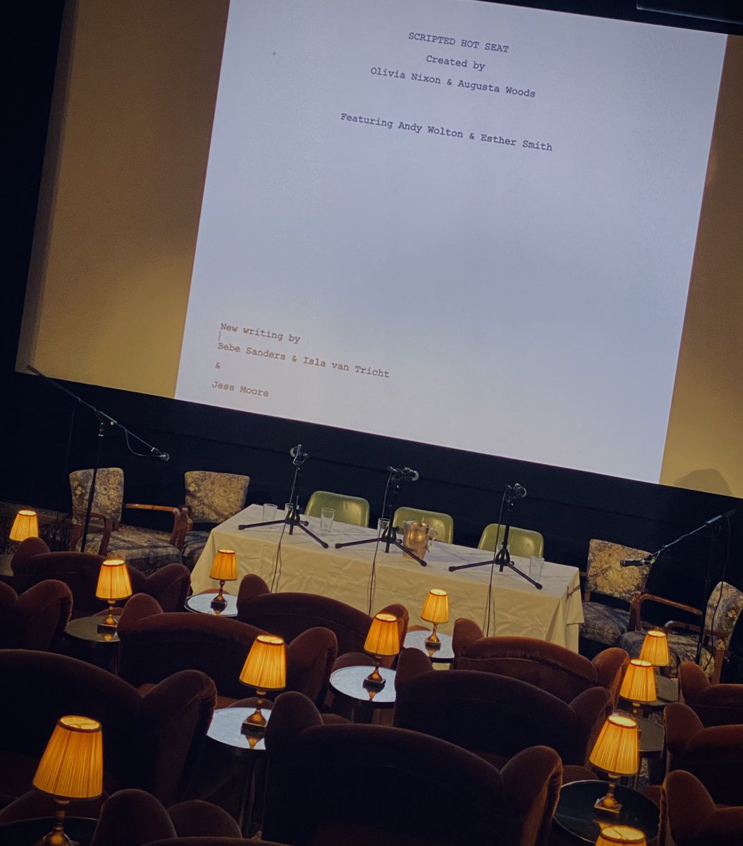 JessMooreTweets's tweet image. Bit of a snazzy spec script read-through...! Huge thanks to the actors and Scripted Hot Seat @sohohouse for an amazing opportunity. 📝📺😊