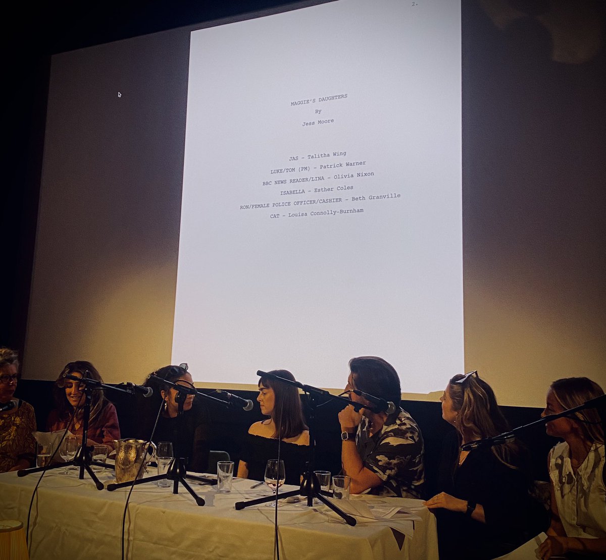 JessMooreTweets's tweet image. Bit of a snazzy spec script read-through...! Huge thanks to the actors and Scripted Hot Seat @sohohouse for an amazing opportunity. 📝📺😊