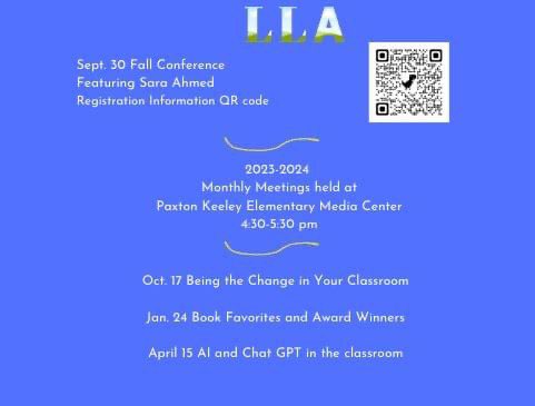 <a href="/MidMOLLA/">Mid-MO LLA</a> meetings for the upcoming school year!