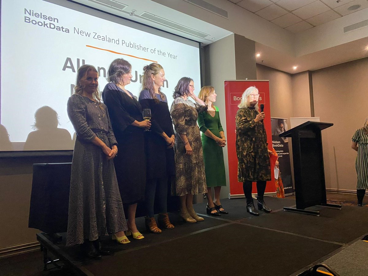 Still reeling from sweeping up three trophies at the NZ Book Industry Awards... Publisher of the Year, Marketing and Publicity Strategy of the Year, and NZ Bestseller Award! Congratulations to all our colleagues and authors 🎉