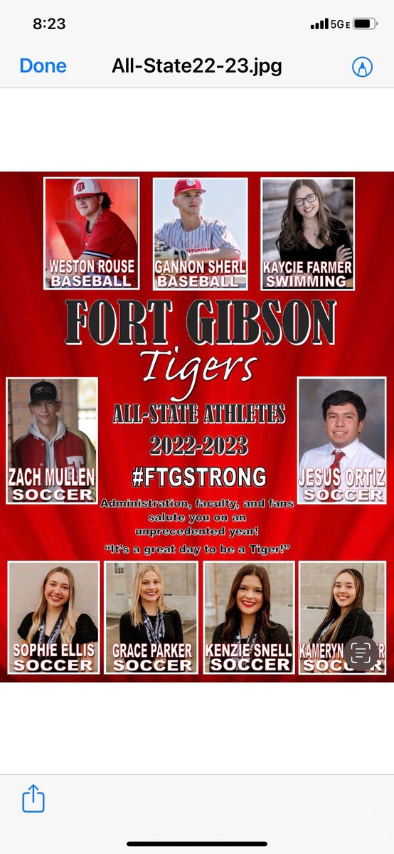 Congrats to our 2022-2023 All-State Athletes. Tiger Nation is proud of you all! #FTG