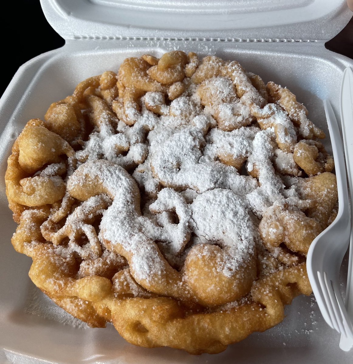 Yes! Got me a #funnelcake from #Xurro!