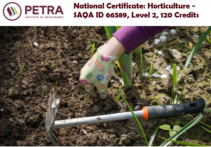 National Certificate: Horticulture
SAQA ID 66589, Level 2, 120 Credits - This qualification provides learners with a comprehensive base of portable skills that will enable them to: Progress within all spheres of the horticultural industry. petrainstitute.co.za/agriseta-cours… #shortcourses