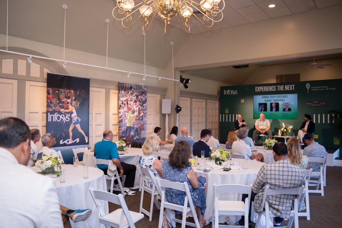 InfosysAmericas's tweet image. Insightful &quot;Winning Today&apos;s Race While Running Tomorrow&apos;s&quot; panel discussion with Tom Gentile and Jim Ryan led by Jasmeet Singh.

#GetCloser | #ExperienceTheNext | #ITHFwithInfosys
