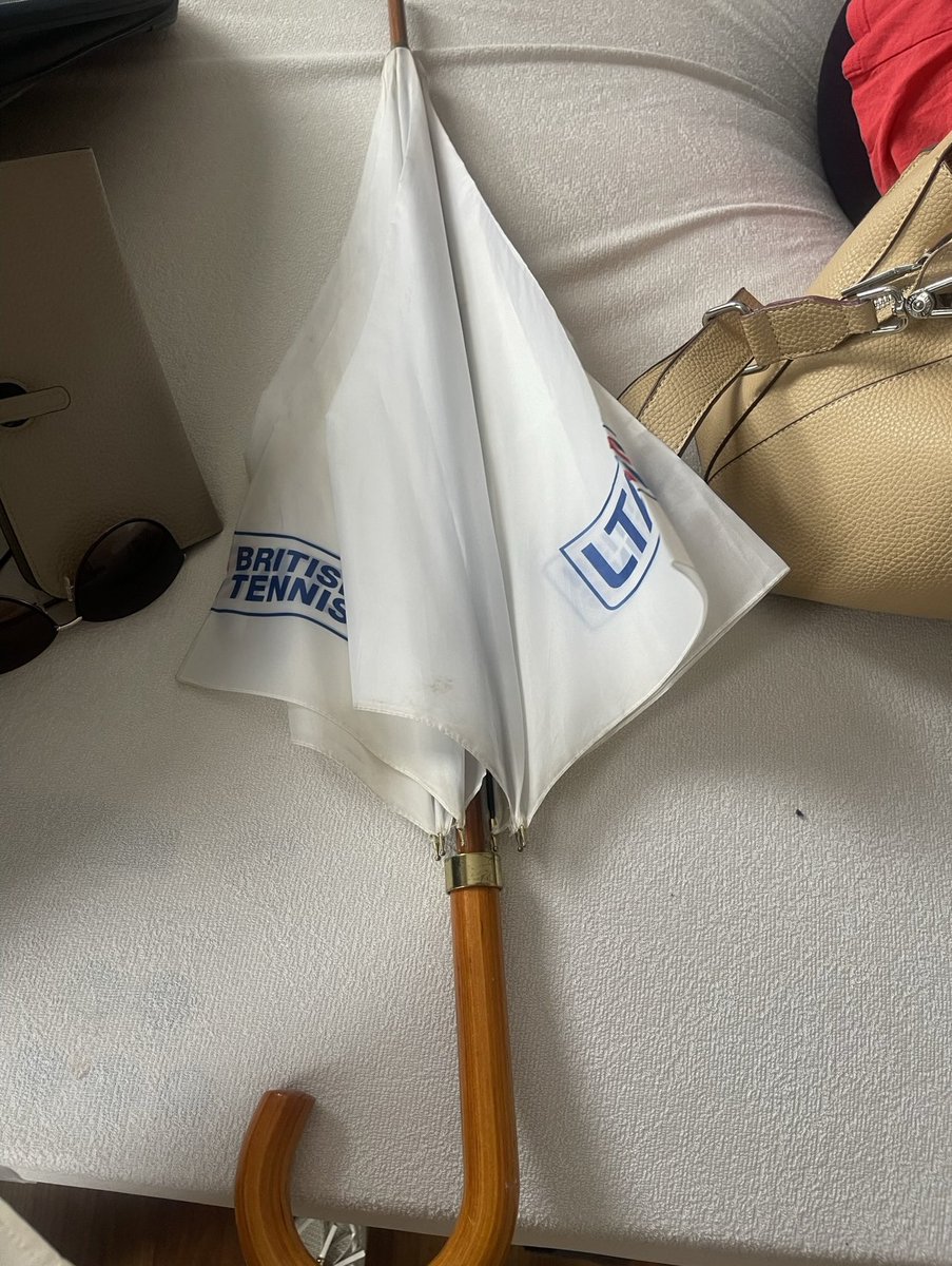 Sad times when the ladies ( maybe not) stole my umbrella <a href="/Wimbledon/">Wimbledon</a>. We Sat next them all day Fri14 July in ct1  &amp; I turned to speak to friend &amp; they take my possessions. utterly heartbroken as I got the umbrella in 2013 when my hero @andy won  Wimbledon . I’m so gutted .