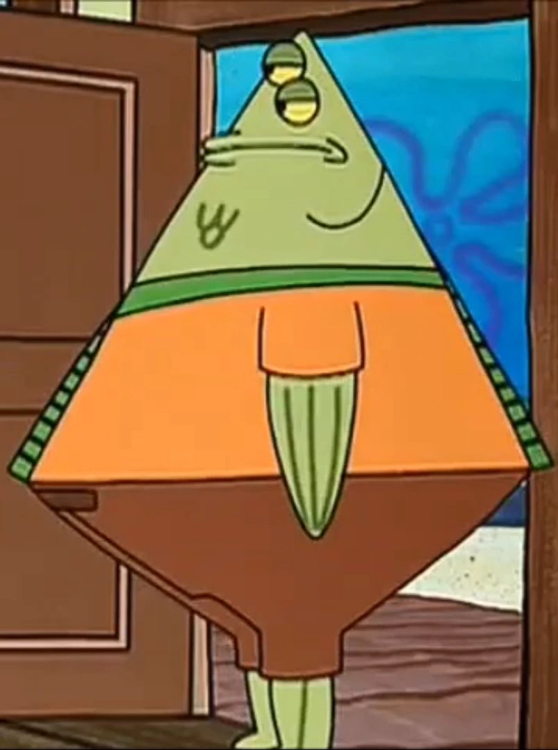 therealimaniw's tweet photo. You know why his name is Flats the Flounder (Season 3 Episode “The Bully” from SpongeBob Squarepants)?

Because he’s FLAT https://t.co/YSvEUnkiFo