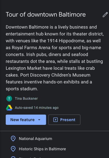 Virtual Field trips are a great way to give students new experiences about places around the world! #Baltimore #EDUC387