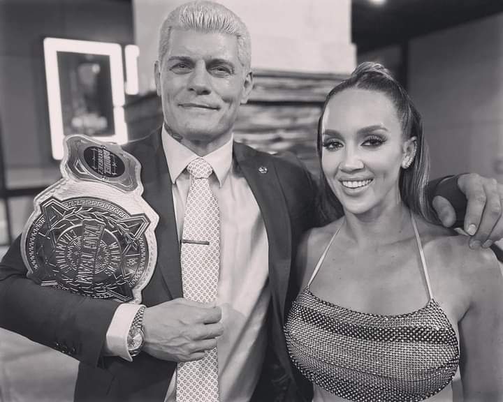 Another half of the Women's Tag Team Champions with Chelsea Green
Cody had done it! Cody has finished the story! @CodyRhodes #WWE https://t.co/j1KHVYWPMu