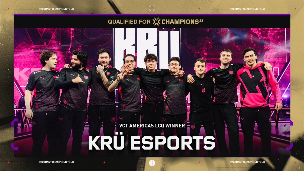 VAMOSSSSSSSSS

@KRUesports COMPLETE THE MIRACLE RUN AND ARE YOUR #VALORANTLCQ WINNERS!