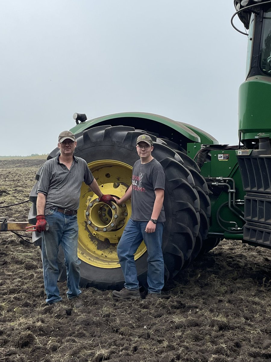 When Jay was around Conner’s age, he spent a summer or 2 helping his dad break some new land that was bought. Here we are 30 some years later, and Conner gets to help his dad do the same thing. Pretty neat how things come around full circle.