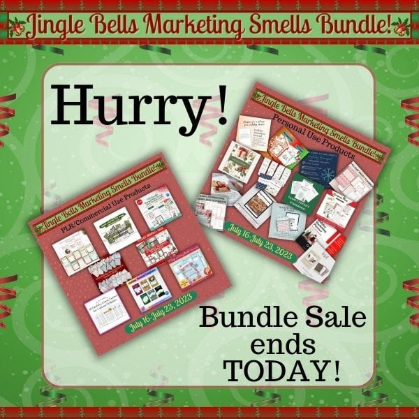 Hey, fellow Mompreneurs & dadpreneurs😉!

This one ends today. Just $10 for a slew of resources! Personal use and #PLR. (Includes my #HolidayJournal with PLR!)

Details are here: chellespreciousprintables.com/cpp-amember1/a…  (#ad)

#MarketingStrategy #printables #smallbusinessowners #digitalbundle