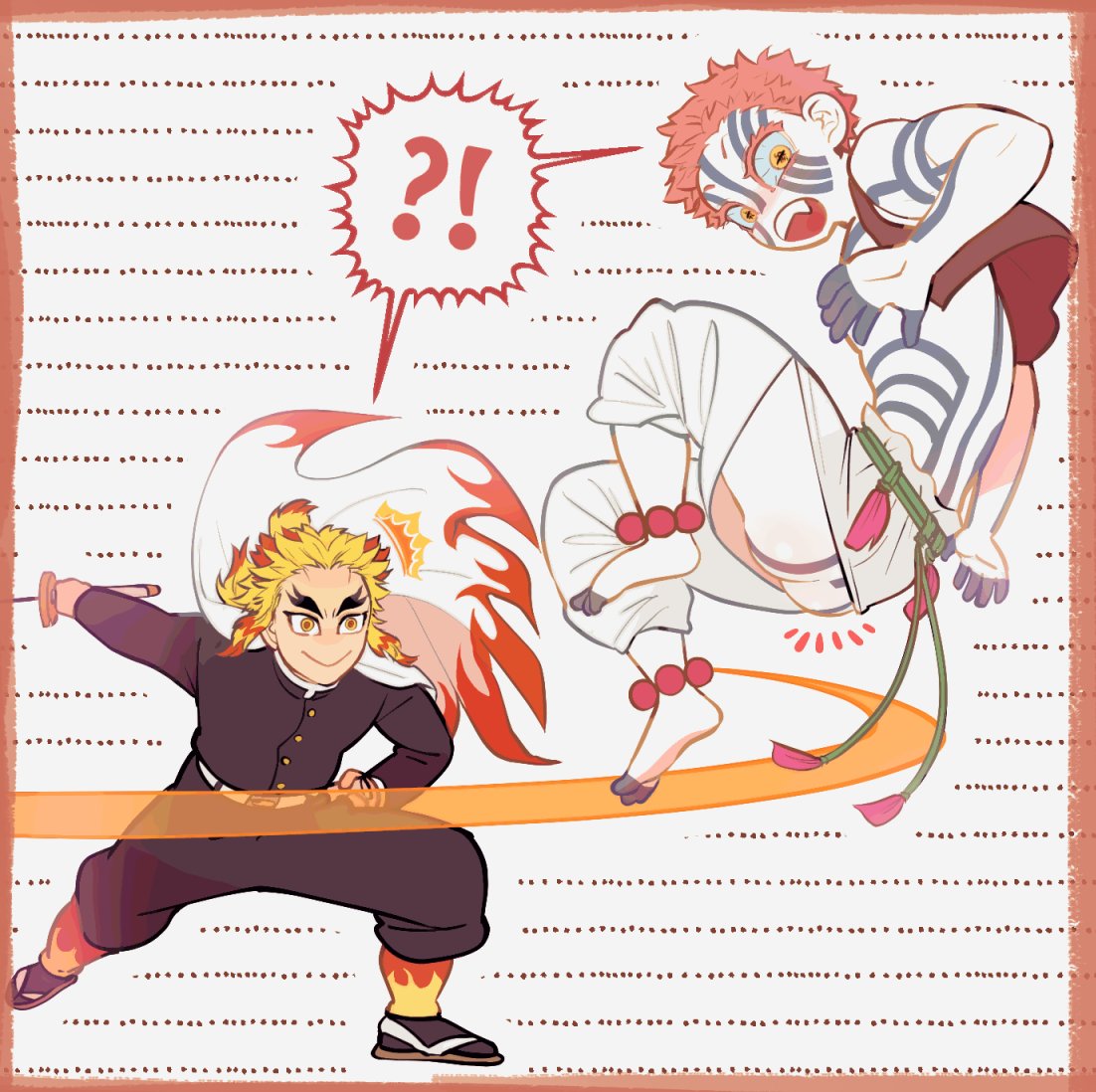煉猗窩ラッキースケベ スパァンッ🍑💥 