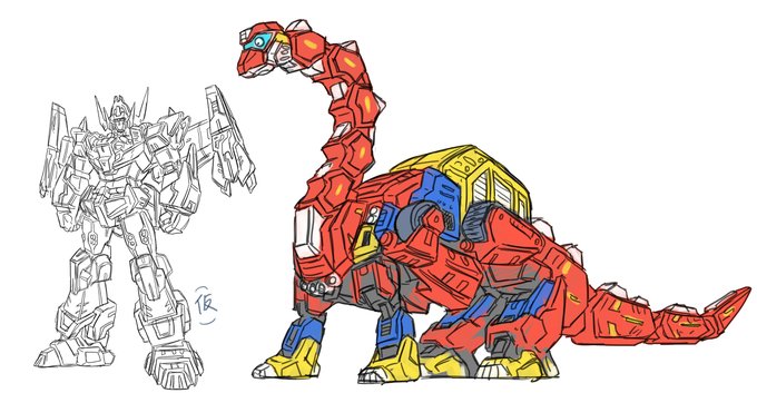 「恐竜 ロボット」のTwitter画像/イラスト(新着)