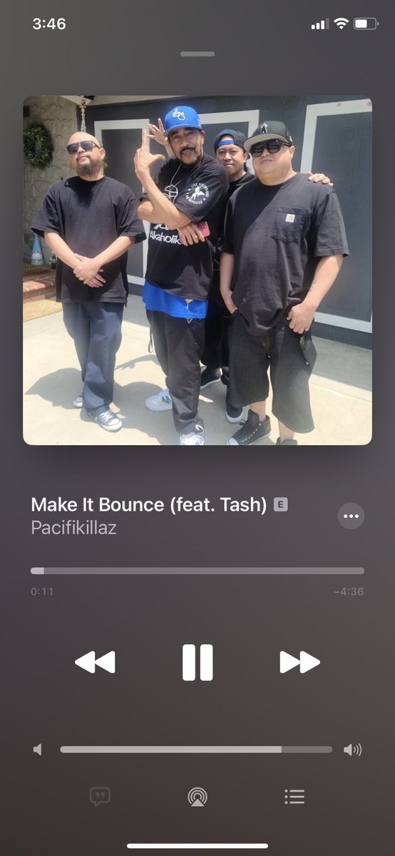New Pacifikillaz joint Ft Tash! Out on iTunes now! Download that! ✌️