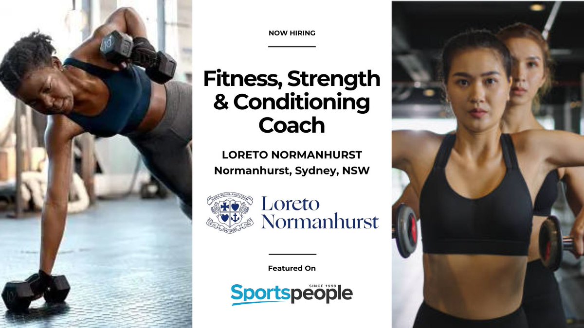 [COOLJOBS] Fitness, Strength & Conditioning Coach - @loretonh. Normanhurst location. Casual. Closing soon. Apply@ https://t.co/sFrgtwiDjj
(see more school jobs: https://t.co/bLTqUBMHDt) #sportspeople #sportjobs https://t.co/aegGqd8ETu