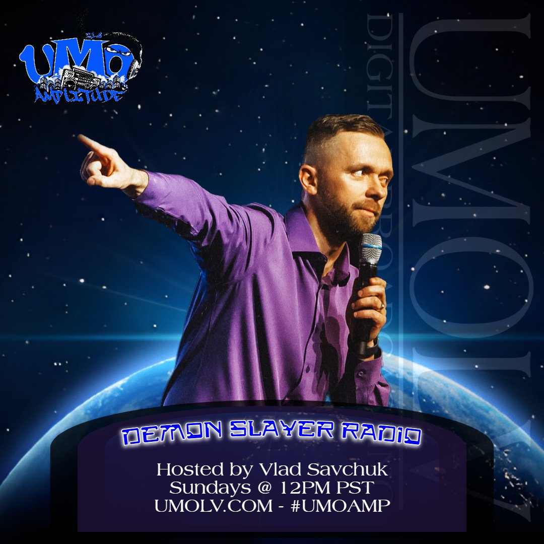 UMOLV's tweet photo. #UMOLV Broadcaster: #218AMP #Weekends presents - #DemonSlayerRadio hosted by @vladhungrygen from 12pm-1pm PST

https://t.co/TPD4TbmG1s #MusicMediaMinistry #TEAM218 #Amplitude https://t.co/TwevQDaYCV