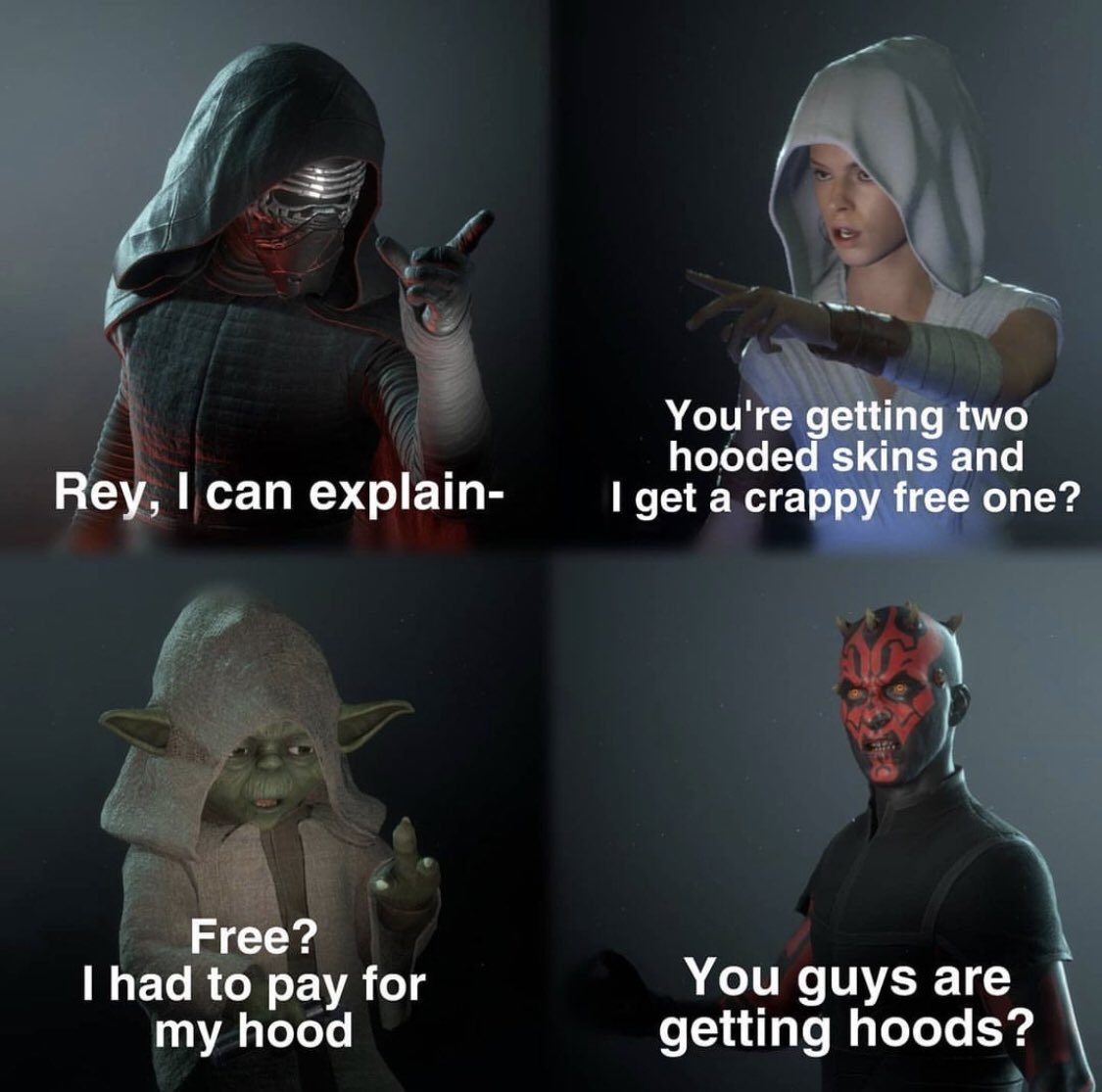66th_LEGION's tweet photo. modders were always winning #Battlefront2 https://t.co/Alae2ZKAAw