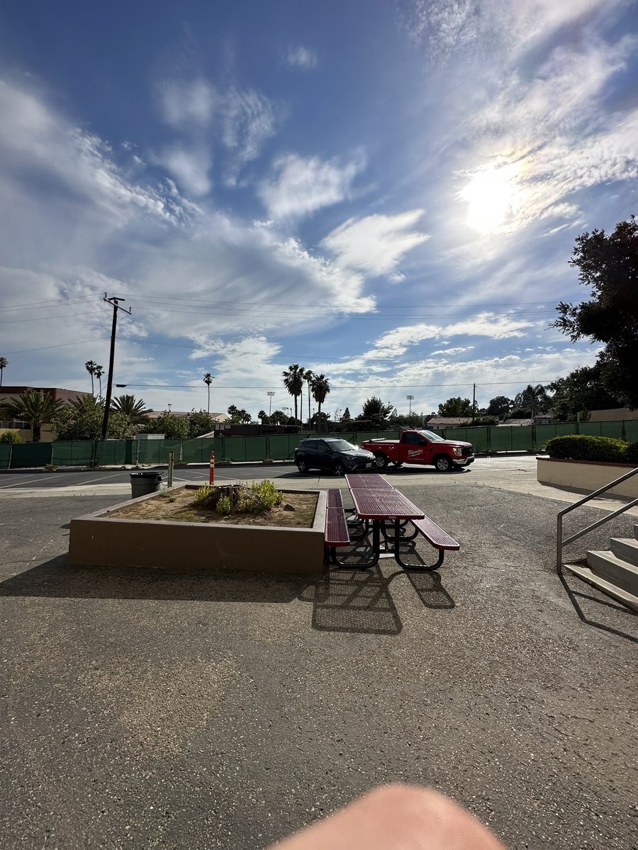 A significant portion of my character development happened on this bench right here