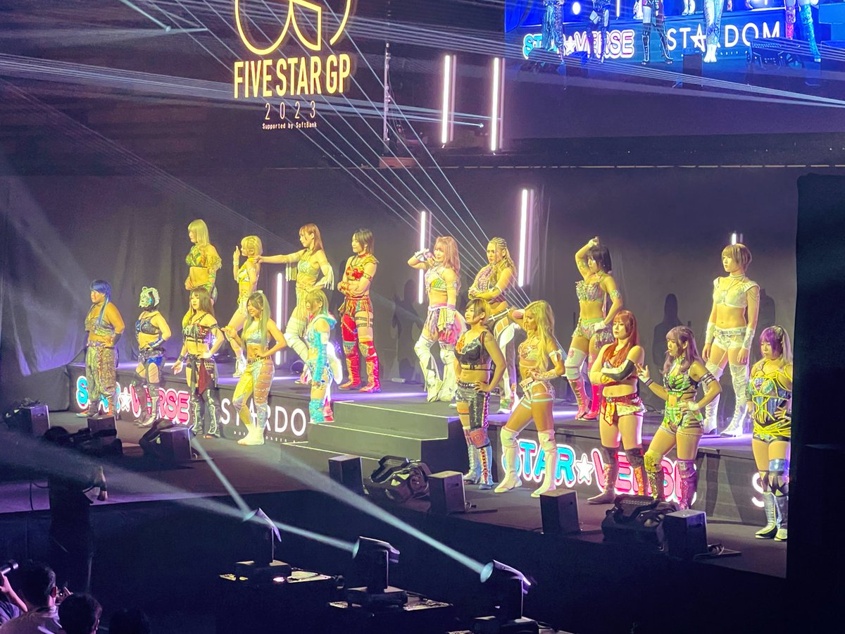 maneki_tiger's tweet photo. 〜STARDOM〜
STAR⭐︎VERSE
Five Star Grand Prix 2023

Beautiful and fierce battle of beautiful women🌠👑💐

#スターダム #STARDOM #5STARGP https://t.co/DPjHNrWkcP