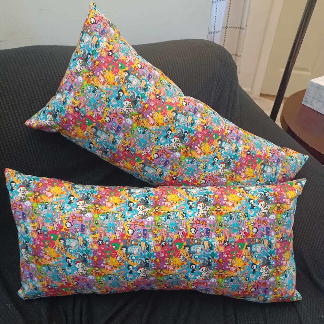 Made some pillows for a friend of mine!

#tokidoki #pillows #artncraft #craft #handmade #pillow #cute #crafty #stuff #fluff #colorful #softpillows #homemade #cuddle #sofa #art #artist #imadeitmyself