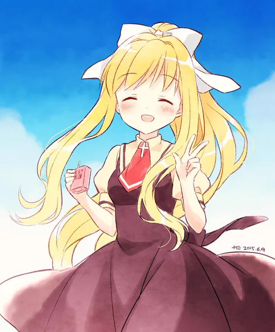 観鈴ちんのお誕生日だそうです(2015年の絵)