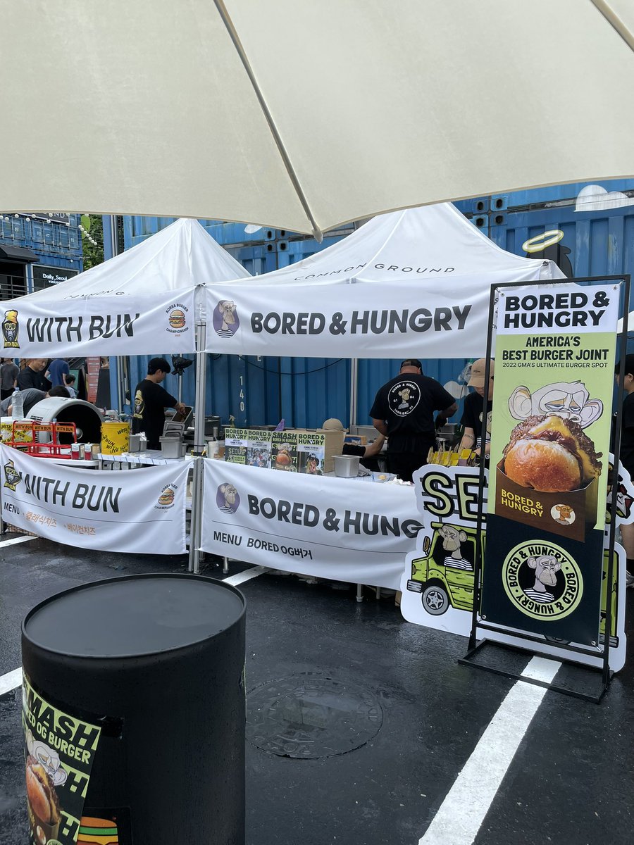 JQuan (@marting55305594) on Twitter photo Korea Burger Championship 2023
Thanks for invite <a href="/WeirdNomadClub/">Weird Nomad Club</a>
#bugerfest #weirdnomadclub
๐ <a href="/BorednHungry/">Bored & Hungry | Home of America's Best Burger</a> <a href="/BoredApeYC/">Bored Ape Yacht Club ๐</a> Korea Burger Championship 2023
Thanks for invite <a href="/WeirdNomadClub/">Weird Nomad Club</a>
#bugerfest #weirdnomadclub
๐ <a href="/BorednHungry/">Bored & Hungry | Home of America's Best Burger</a> <a href="/BoredApeYC/">Bored Ape Yacht Club ๐</a>