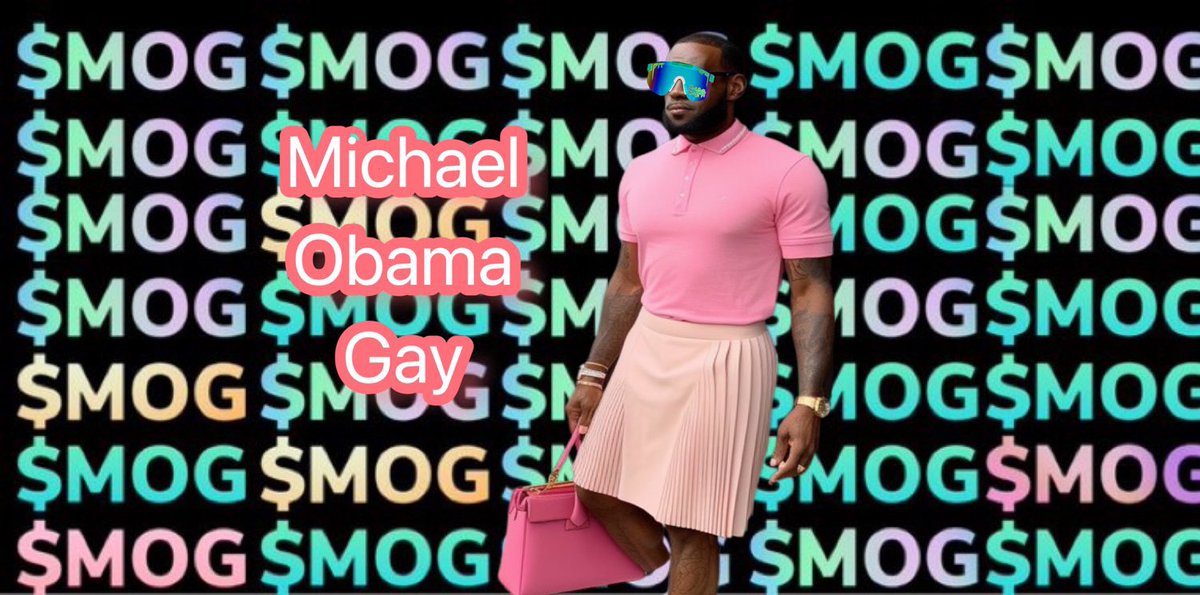 Michael Obama Gay $MOG https://t.co/XPhF8Da03o