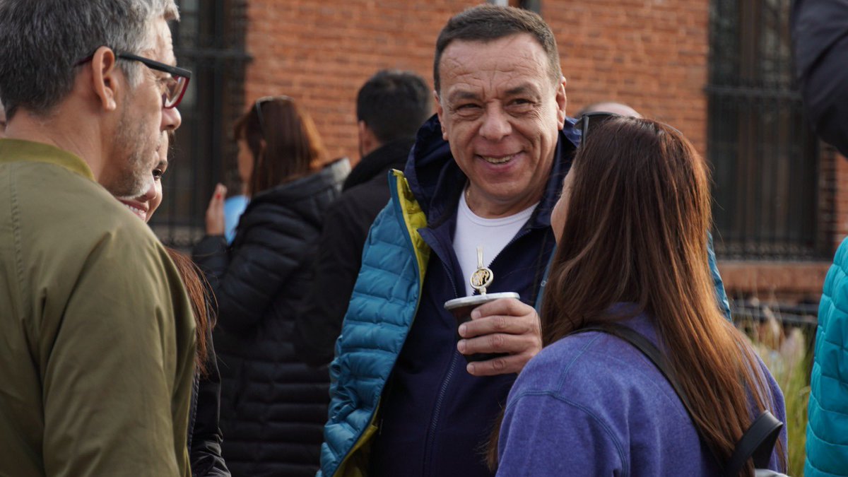 #MásLima 🧡 Nosotros representamos la unión de los vecinos. Esta tarde pude dialogar con muchos de ellos en el Parque Urbano de Lima, un espacio que recuperamos en 2015 y que hoy es el punto de encuentro de familias y amigos. #ElCambioContinúa
