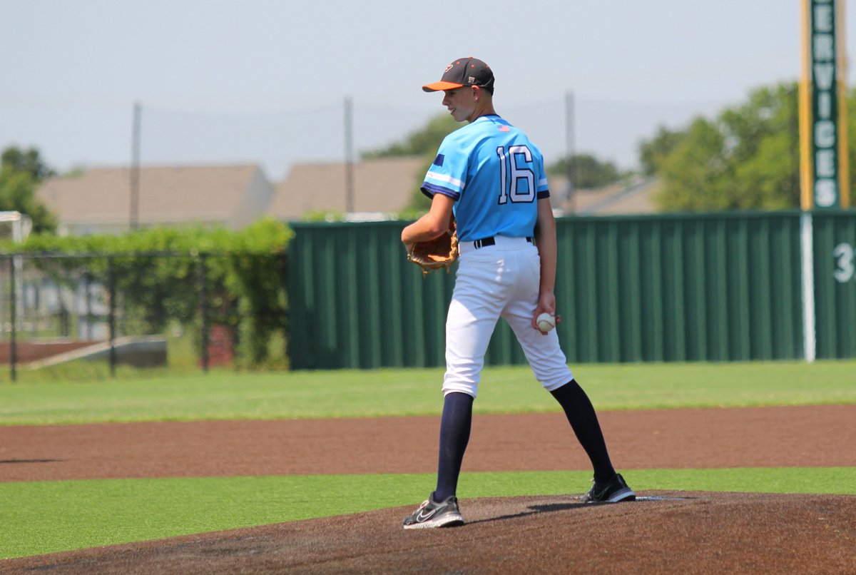 We needed an extra catcher this weekend and this dude stepped up. He is 14, but has everything to be a Crew dude. 

Firsts:
1. Faced a pitcher throwing 90+
2. Caught a pitcher throwing 80+
3. Pitched in a 17U Five Tool Tournament

Great Job, Haddon