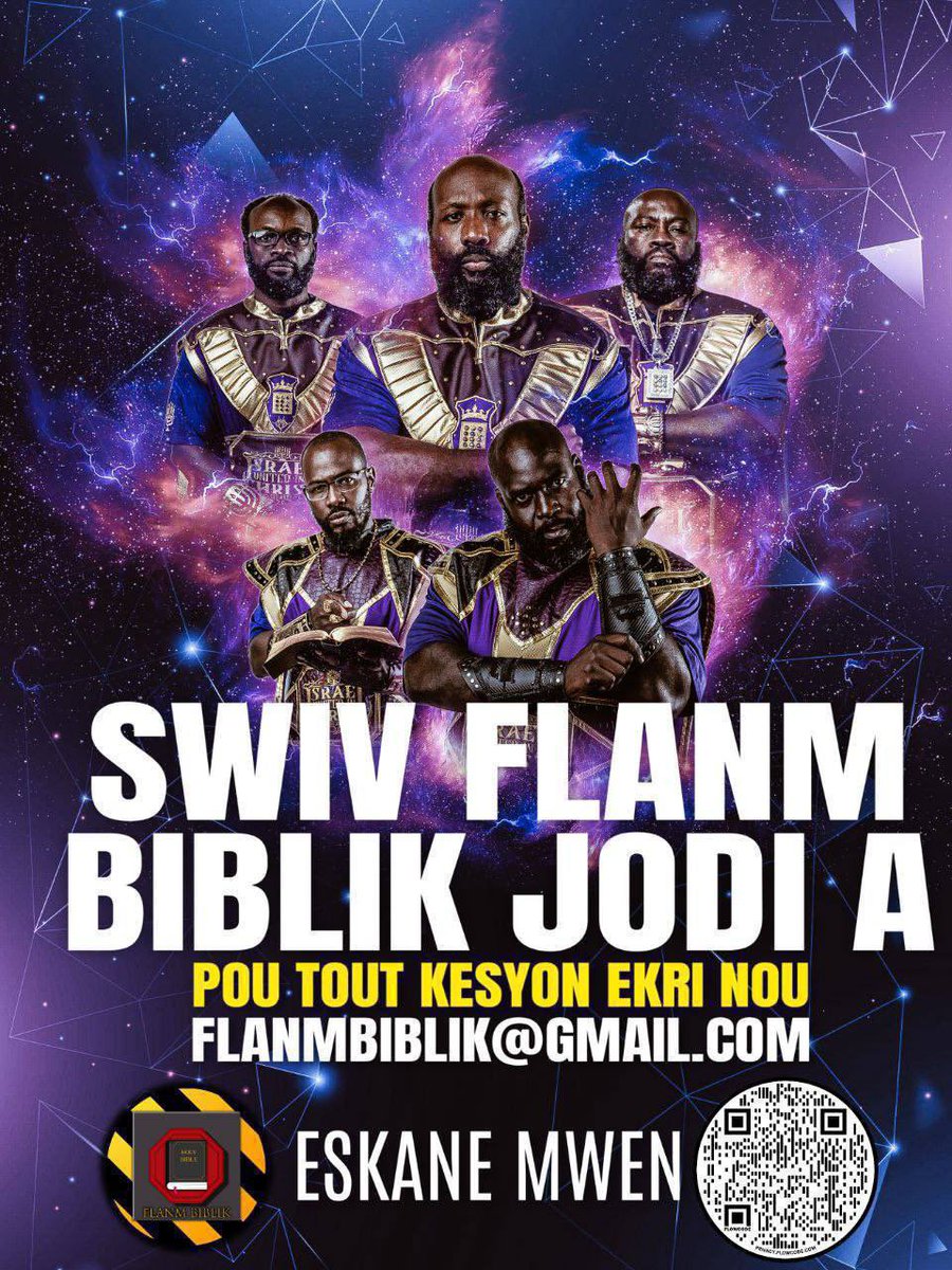 iuic_haiti's tweet image. Vizite Sit Nou Nan💻👨🏾‍💻🖥️
🔴 solo.to/unitedinchrist
……………………………………….
Swiv flanm biblik jodi a sou clubhouse de Dimanch a Jedi 9pm-12am(Mèkredi 10pm-12am) e Vandredi 3pm-6pm.

 #Flanm #IUICHaiti🇭🇹 #IUIC #IUICTV #Biblik #Dimanch #Lundi #Madi #Mèkredi #Jedi #Vandredi