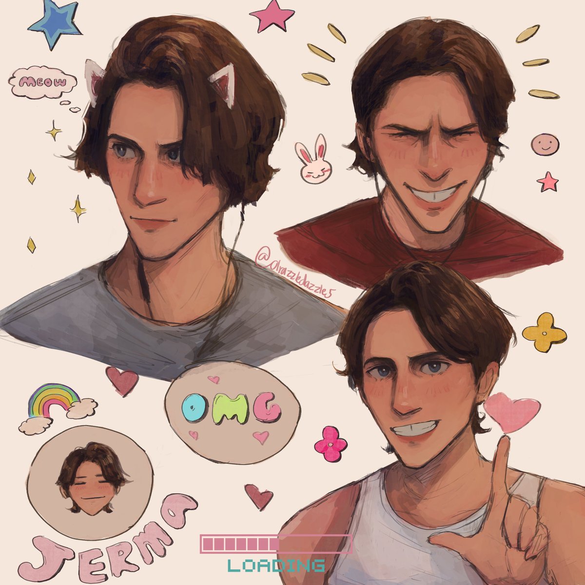 More Jerm art hehe #jerma985 #jermafanart