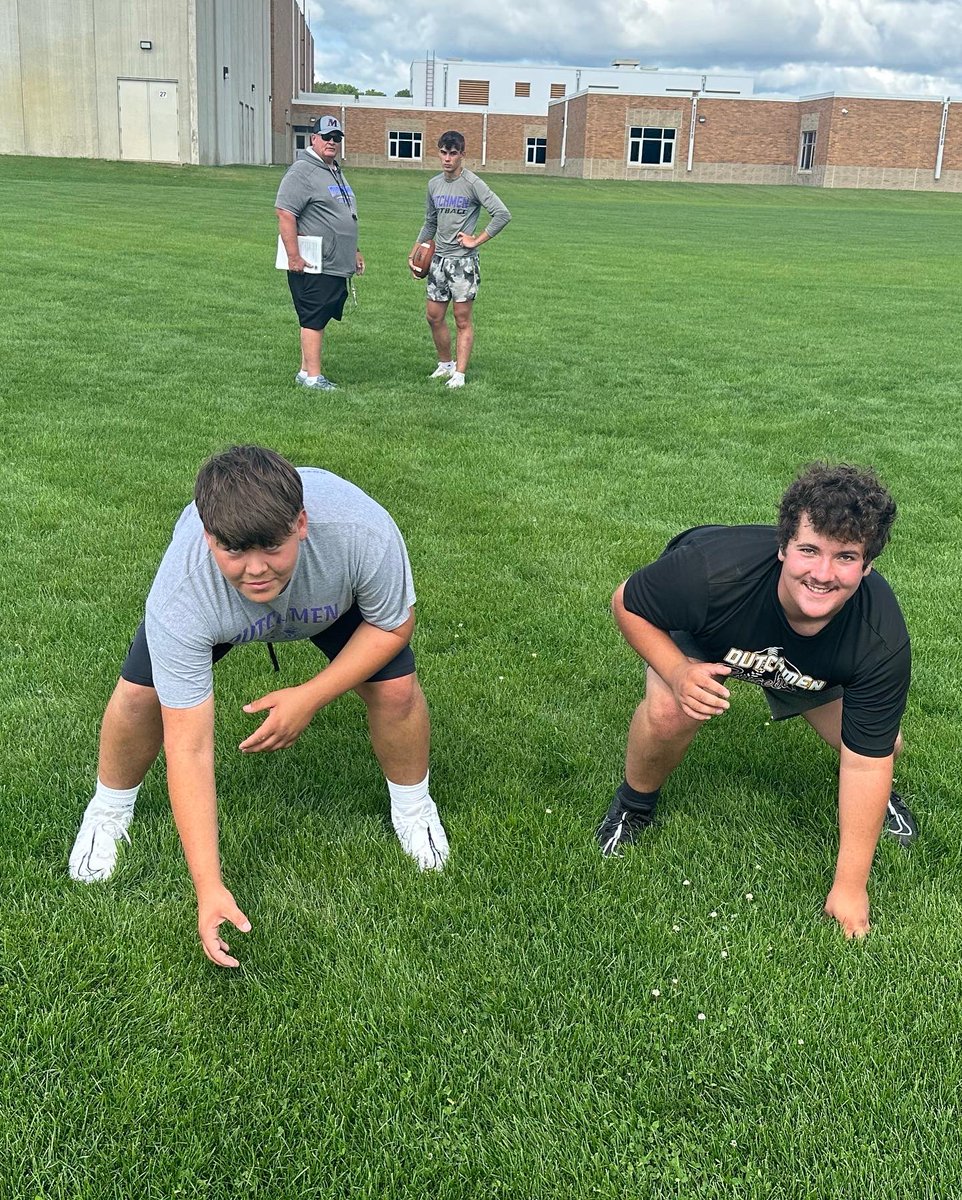 Mini Camp continues! Monday, Tuesday and Wednesday. Grades 7-12 this week from 9-11 am. Bring your phone for Baseline Testing with the trainers. #footballisfun