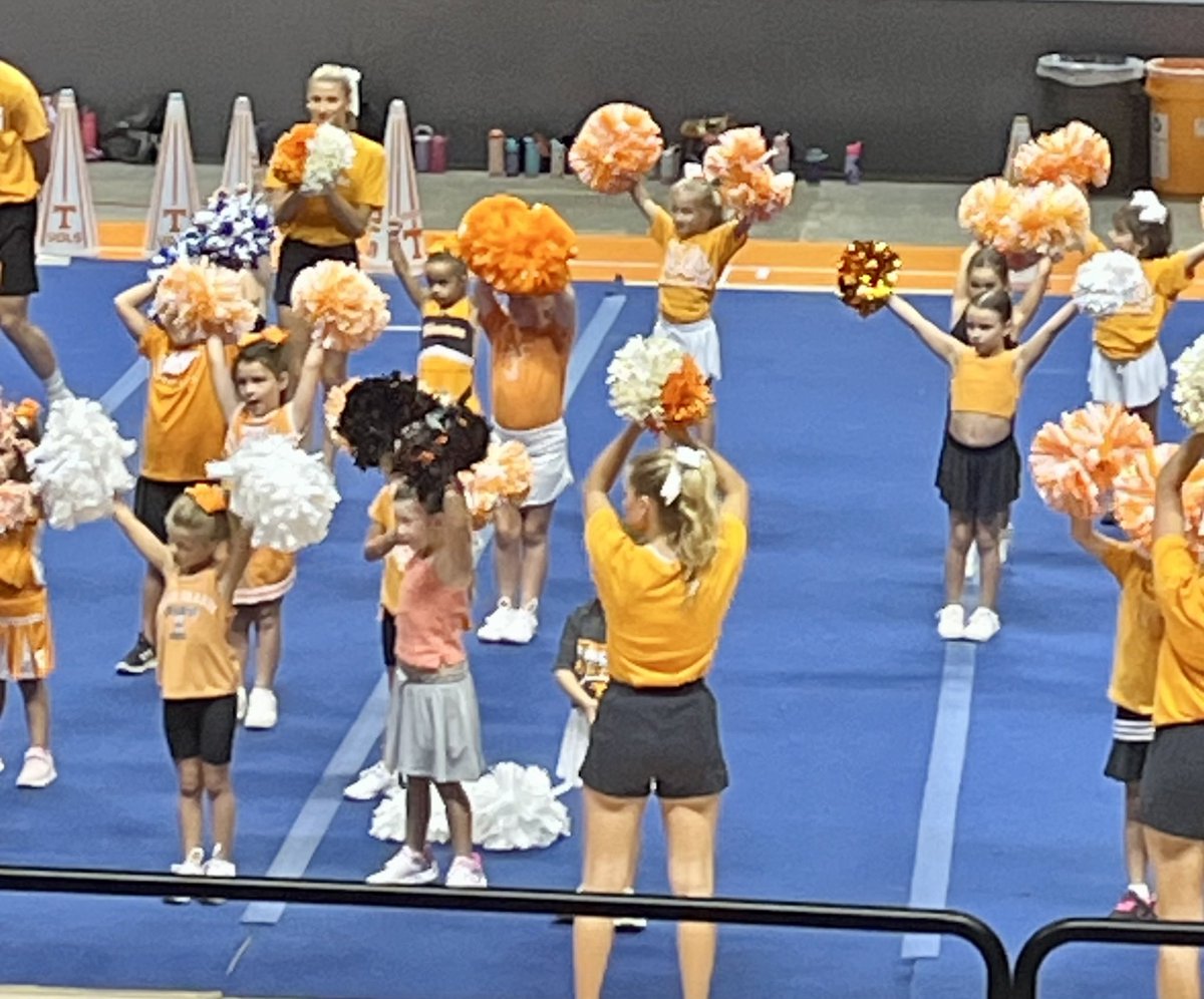 This girl has a fantastic day <a href="/TennesseeCheer/">Tennessee Cheer</a> camp today!!