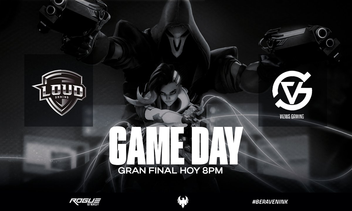 MATCH DAY GRAN FINAL | @PlayOverwatch 
🆚️ @ViziusGG R2
🏆 #SilentHero
🕗 20:00 HRS

APOYANOS #BeLouD

@svkuna_ow
@Slowy_OW 
@Etcry_ow 
@neverdeadow 
@Lyn_Meowo 

Patrocinadores oficiales 
@RavenInkx 
@TheRogueEnergy 

#OVW2 #OW #OVERWATCHLATAM #Overwatch #FINAL #TORNEO #GOLOUD