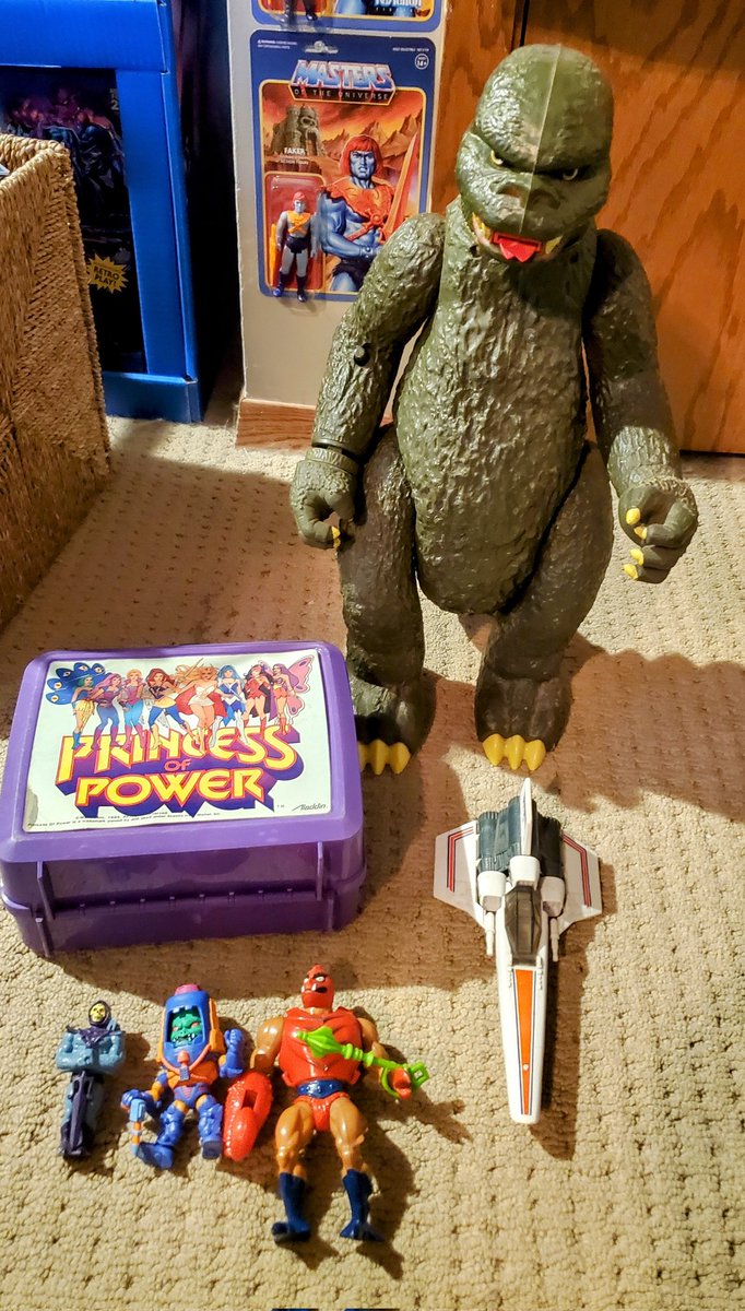 Local swap haul today, finally got my Godzilla, again!