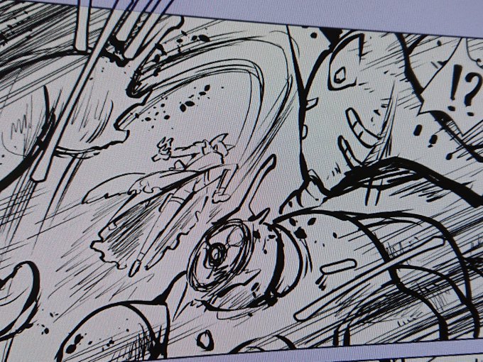 今描いてる漫画 