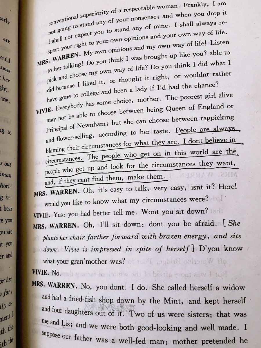 MaggieChary's tweet photo. The people who get on in this world are the people who get up and look for the circumstances they want, and, if they can't find them, make them. https://t.co/s8QC7Jq5m4