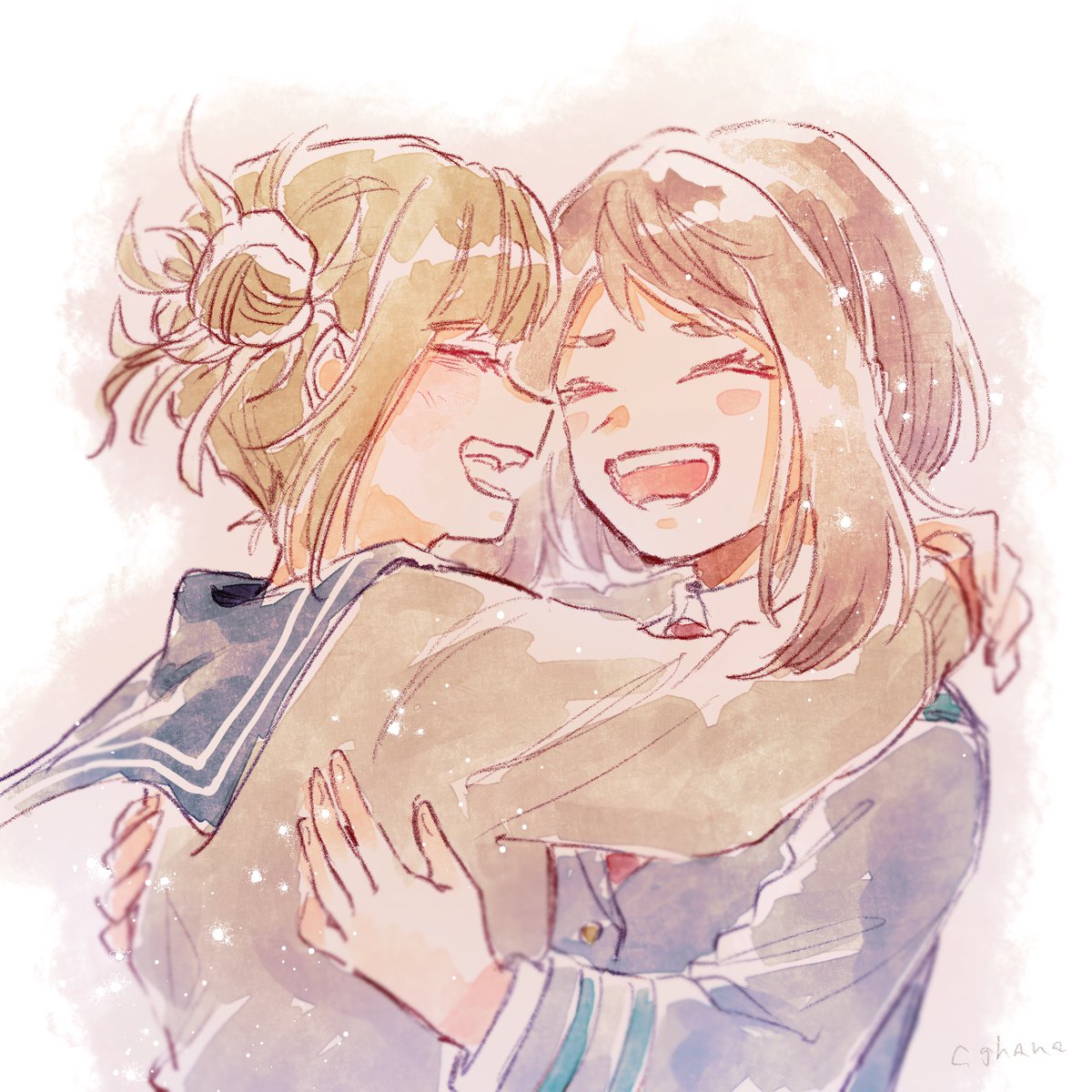 トガヒミコ 麗 日 お茶 子】ヒロアカ GLITTER&GLAMOURS麗日お茶子