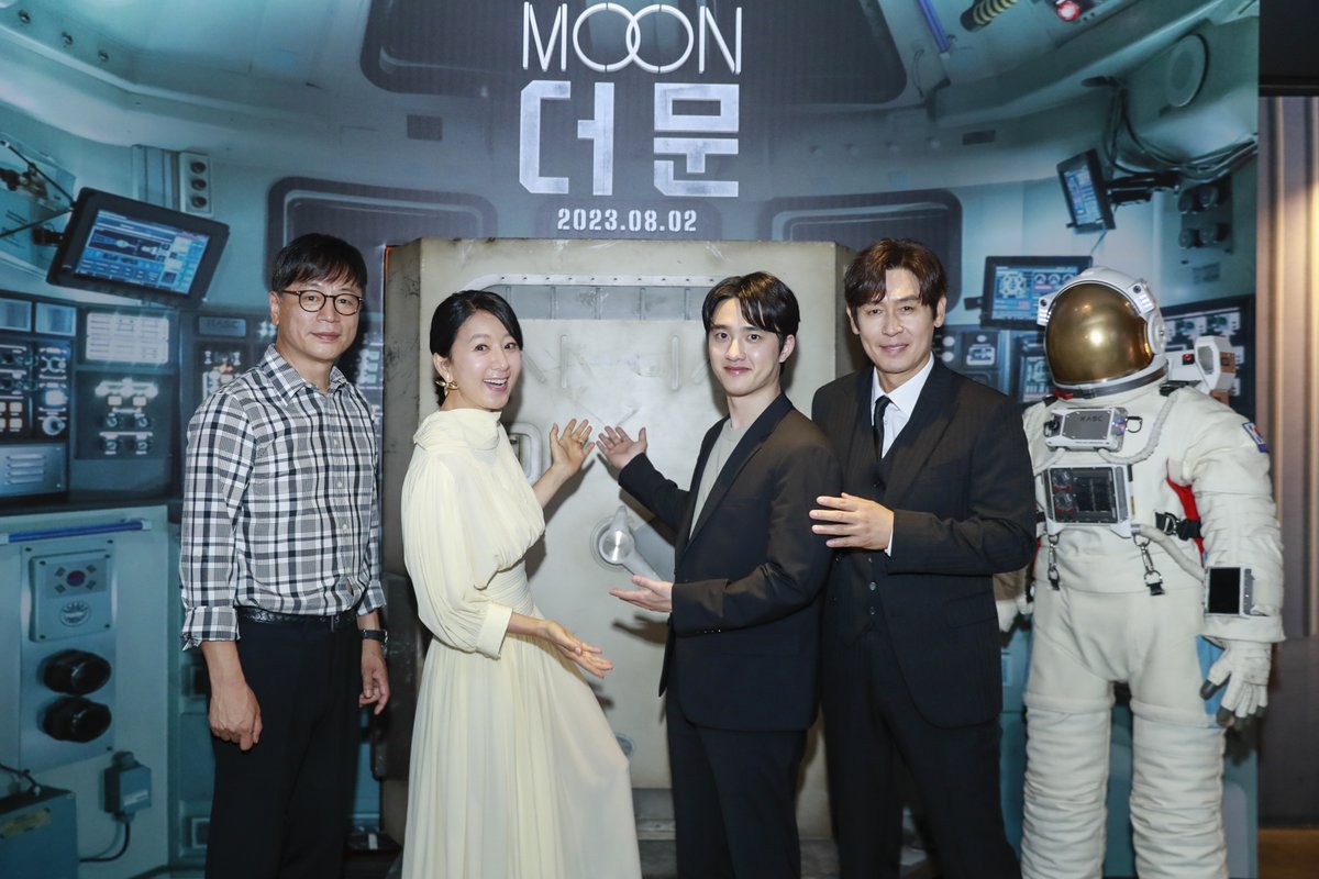 TGVCinemas's tweet photo. Good morning! 🫣🫣

Photos from #TheMoon Press Conference! https://t.co/eiyxgKMDIT