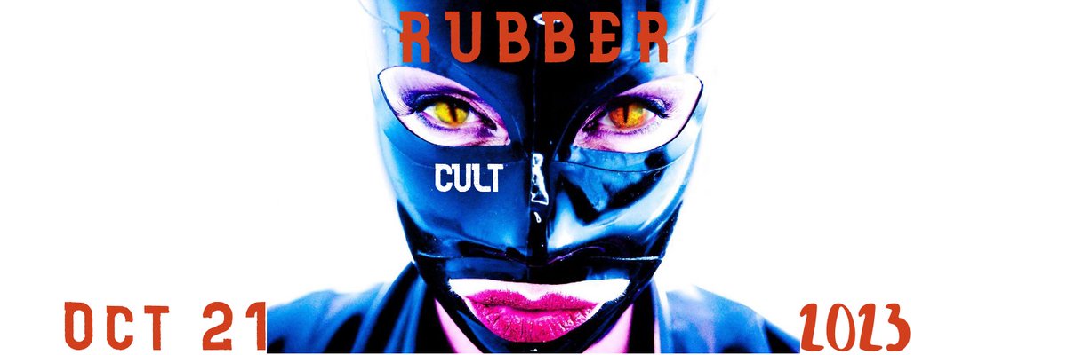 History Of Rubber Cult - Invented by Miss Kim Rub in 2012 - BLOG: misskimrub.com/2023/05/19/his… 

Next event on October 21st 2023 TICKETS: ticketline.co.uk/rubber-cult#bio