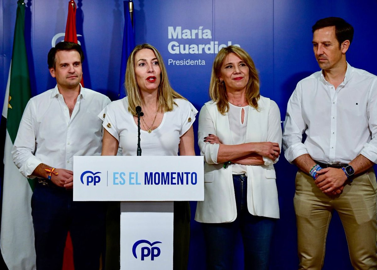 María Guardiola tweet media