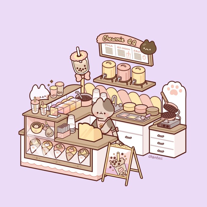 「タピオカティー 食べ物」のTwitter画像/イラスト(新着)