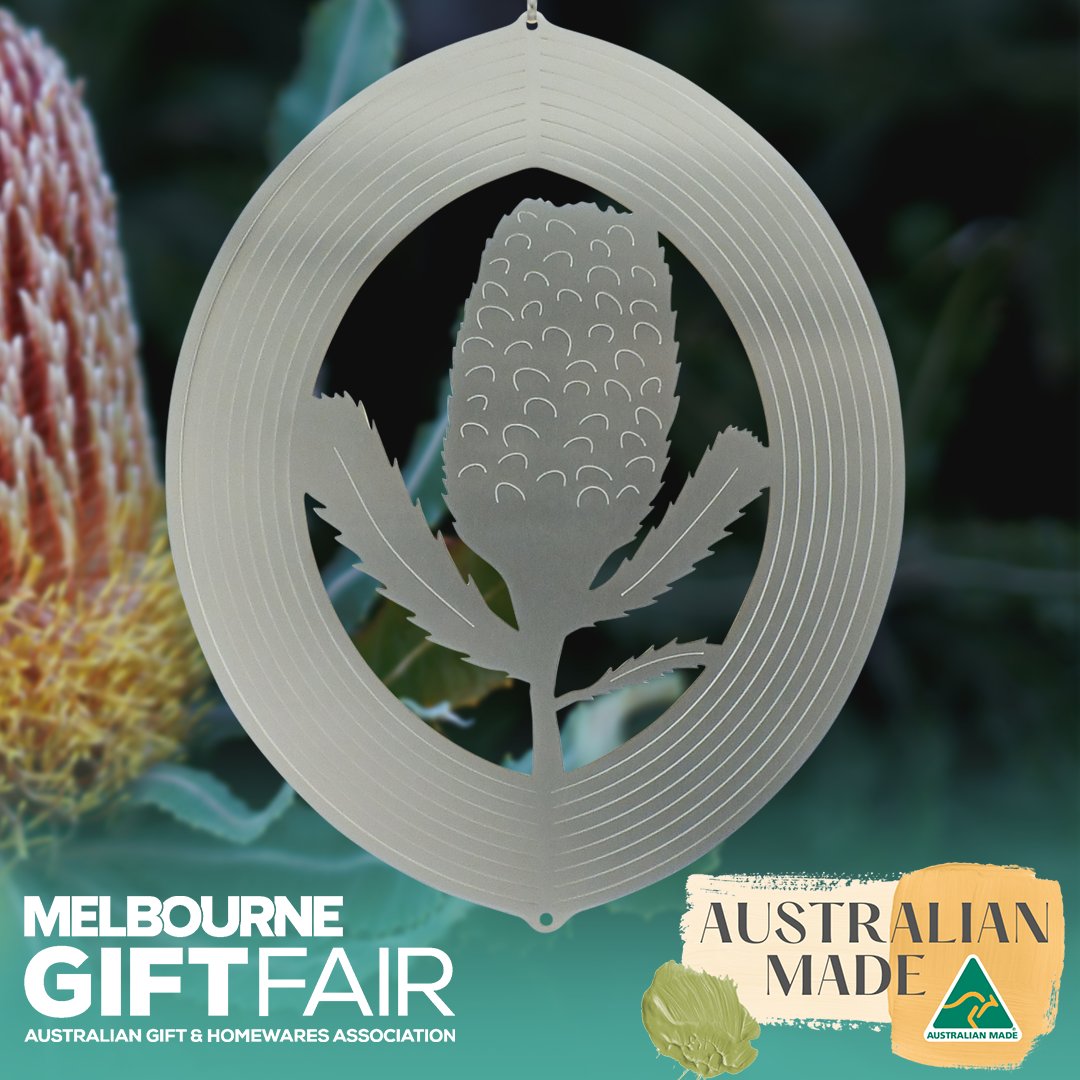 ArtwerxAus's tweet photo. Our latest edition to the Australiana Collection, 20cm Banksia.
Just under two weeks left! 
Register now and visit us at stand 1551 at Melbourne Gift Fair, 5-9 August 2023 at Melbourne Convention &amp; Exhibition Centre.
#artwerxaustralia #agha #australianmade https://t.co/fE8B1OPQ5x