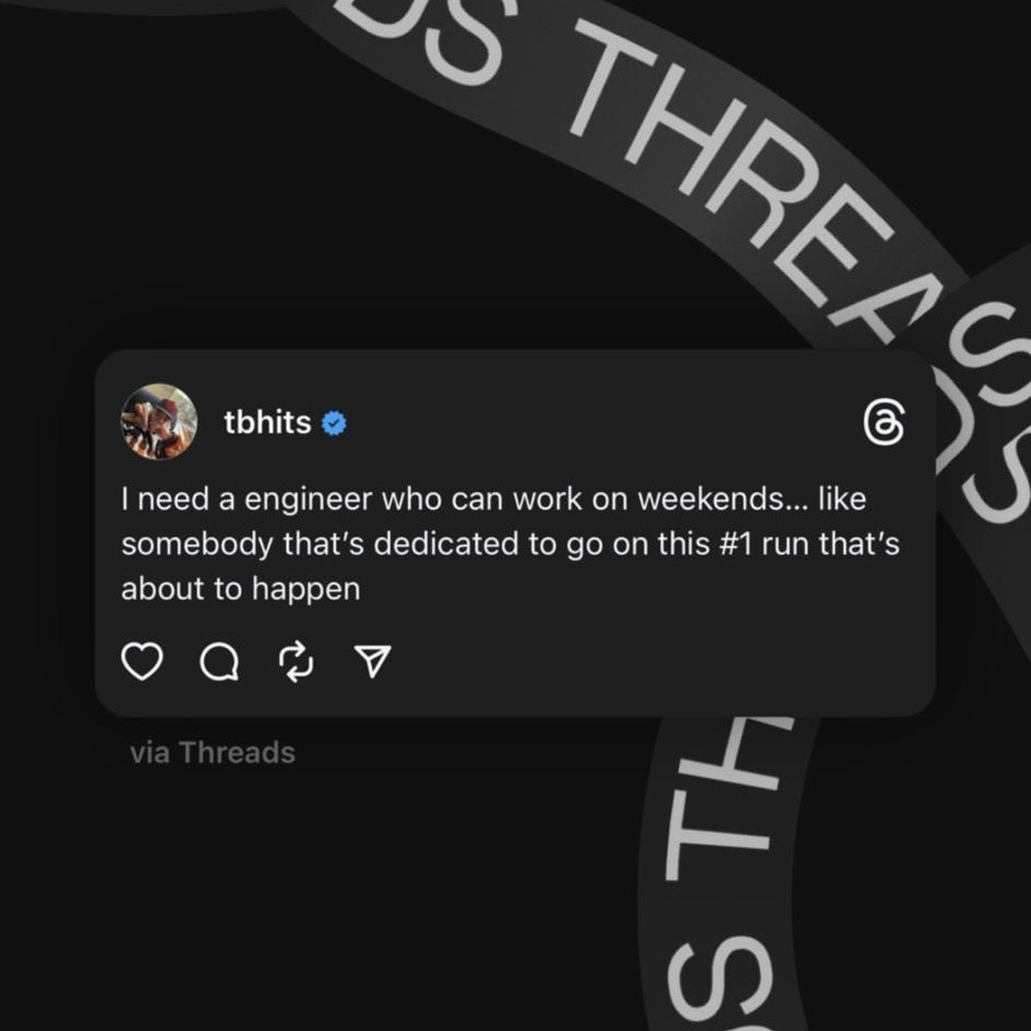 َ on Twitter: "guys tommy posted this on threads, AG7 is coming https ...