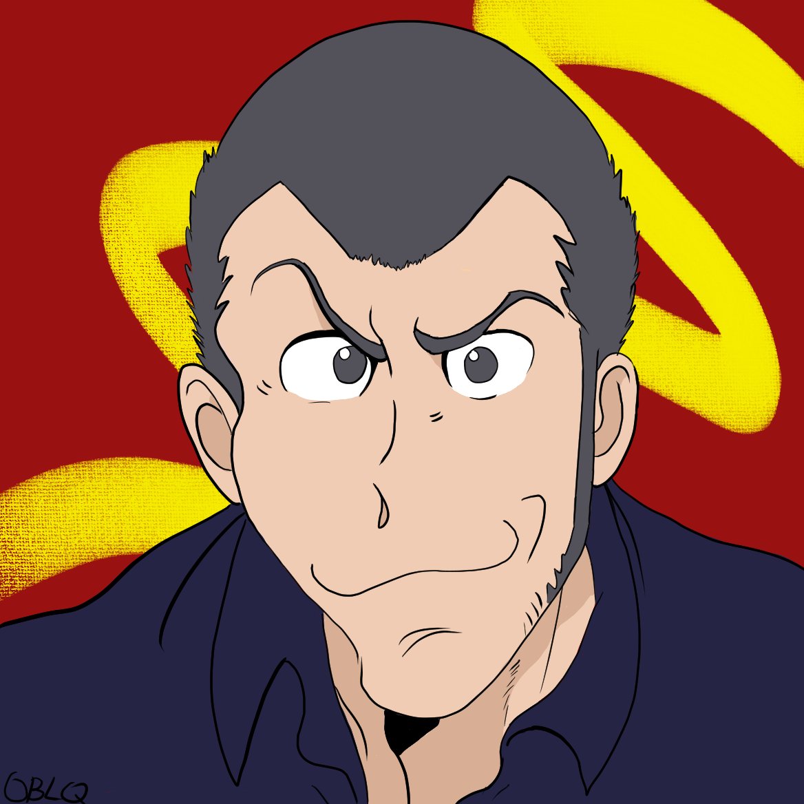 0_0blique's tweet photo. Watched a #LupinIII movie for the 1st time today; #lupiniiithefirst. Thank you #monkeypunch for creating such a mischievous and heartfelt thief.
#doodle #digitaldrawing #art #anime #manga #lupin #kazuhikokato https://t.co/X596borQEo