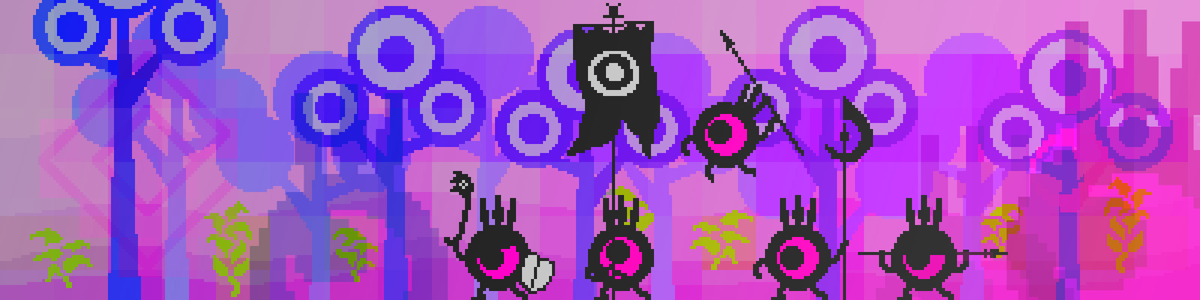 Avoidingcord's tweet photo. As a long time fan of the Patapon franchise, I am very excited for it's announced spiritual successor! I drew this in my excitement so I can rep my favorite pons while I wait to hear more from @ratatan_game ! https://t.co/YsHqwfCQ4m