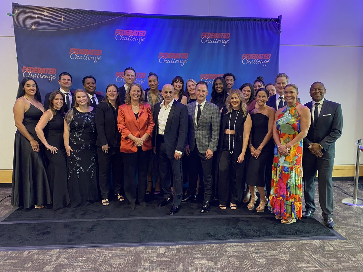Timberwolves's tweet photo. Thank you @federatedins for another special night benefiting @BBBSA! 

#FederatedChallenge https://t.co/4a6CuTTKyT