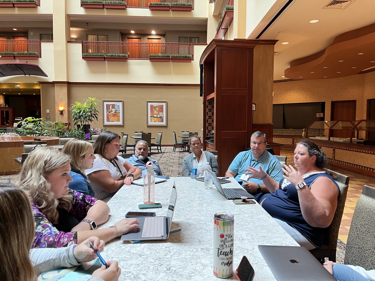 Our Design Team had a great week in St. Louis at the Marzano Mastery Learning Institute! #MarzanoMastery