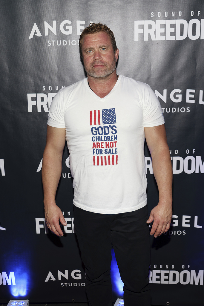 NEWSMAX's tweet photo. The momentum of "Sound of Freedom" continues to build, with the independent film surging to nearly $125 million at the box office in its third week. https://t.co/UXnClH46NF https://t.co/LlVrQGDxqa