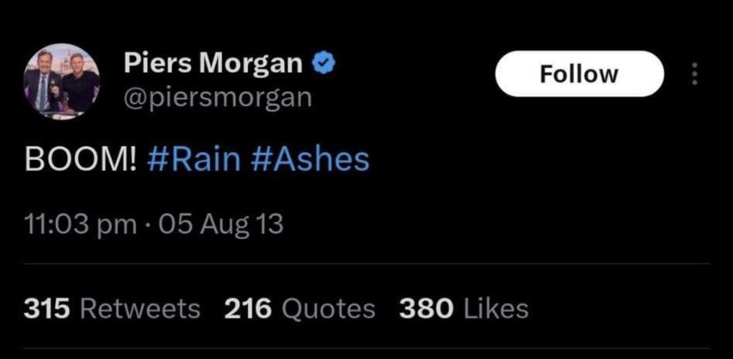 Discobrighty's tweet photo. @piersmorgan Oh. What’s this? https://t.co/rB3z0Pjoyw